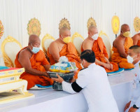 พิธีสวดพระพุทธมนต์ พระสงฆ์ถวายพระธรรมเทศนา 1 กัณฑ์ และรับพระ ... พารามิเตอร์รูปภาพ 5