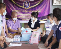นายกเหล่ากาชาดจังหวัดสุราษฎร์ธานี พร้อมคณะ ด้ลงพื้นที่อำเภอเ ... พารามิเตอร์รูปภาพ 9