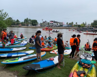 กิจกรรมเปิดเส้นทางการท่องเที่ยวกระดานยืนพาน (SUP BOARD) เส้น ... พารามิเตอร์รูปภาพ 8