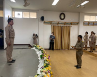 การฝึกอบรมหลักสูตรกำนัน ผู้ใหญ่บ้าน รุ่นที่ 9 ระหว่างวันที่  ... พารามิเตอร์รูปภาพ 9