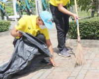 ข้าราชการและประชาชนจังหวัดสุราษฎร์ธานี พร้อมใจร่วมกิจกรรมจิต ... พารามิเตอร์รูปภาพ 14