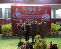 รองผู้ว่าฯ ร่วมเป็นเกียรติในพิธีปล่อยแถวตรวจสถานบริการ สถานบ ... พารามิเตอร์รูปภาพ 3