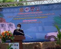 รองผู้ว่าฯ กล่าวต้อนรับพิธีปล่อยขบวนรถสายตรวจสอบเฉพาะกิจโครง ... พารามิเตอร์รูปภาพ 11