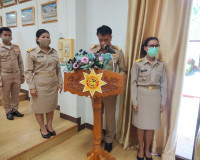 การฝึกอบรมหลักสูตรกำนัน ผู้ใหญ่บ้าน รุ่นที่ 15/2565 ซึ่งมีผู ... พารามิเตอร์รูปภาพ 3