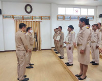 การฝึกอบรมหลักสูตรกำนัน ผู้ใหญ่บ้าน รุ่นที่ 15/2565 ซึ่งมีผู ... พารามิเตอร์รูปภาพ 12