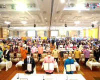 การประกาศเจตนารมณ์รวมพลังขับเคลื่อนสังคมคุณธรรมจังหวัดสุราษฎ ... พารามิเตอร์รูปภาพ 6