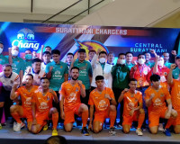 การแถลงข่าวเปิดตัวทีมฟุตซอลกุ้งสายฟ้า(สโมสรฟุตชอลสุราษฎร์ธาน ... พารามิเตอร์รูปภาพ 8