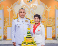 ผู้ว่าฯ สุราษฎร์ธานี ร่วมบันทึกเทป ถวายพระพรชัยมงคลแด่พระบาท ... พารามิเตอร์รูปภาพ 2