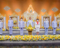 ผู้ว่าฯ สุราษฎร์ธานี ร่วมบันทึกเทป ถวายพระพรชัยมงคลแด่พระบาท ... พารามิเตอร์รูปภาพ 3