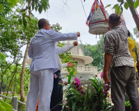 ผู้ว่าฯ สุราษฎร์ธานี เป็นประธานในพิธีปักหมายเขตวิสุงคามสีมา  ... พารามิเตอร์รูปภาพ 3