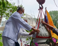 ผู้ว่าฯ สุราษฎร์ธานี เป็นประธานในพิธีปักหมายเขตวิสุงคามสีมา  ... พารามิเตอร์รูปภาพ 6