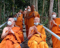 ผู้ว่าฯ สุราษฎร์ธานี เป็นประธานในพิธีปักหมายเขตวิสุงคามสีมา  ... พารามิเตอร์รูปภาพ 7