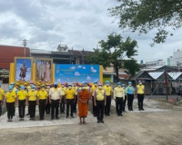 จิตอาสาพระราชทานร่วมพัฒนาทำความสะอาดตลาดศาลเจ้าและบริเวณลานว ... พารามิเตอร์รูปภาพ 4