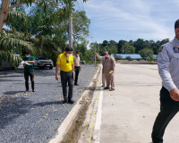 การตรวจงานโครงการก่สร้างศูนย์พักพิงชั่วคราวสำหรับผู้ประสบภัย ... พารามิเตอร์รูปภาพ 6