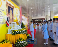 พิธีมอบบัญชีเงินฝากตามโครงการออมขวัญปันสุขพร้อมมอบถุงพระราชท ... พารามิเตอร์รูปภาพ 3