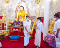 ถวายเทียนพรรษาพระราชทานฯ สมเด็จพระกนิษฐาธิราชเจ้า กรมสมเด็จพ ... พารามิเตอร์รูปภาพ 10