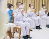 จังหวัดสุราษฎร์ธานี ประกอบพิธีทางศาสนามหามงคล 3 ศาสนา ถวายเป ... พารามิเตอร์รูปภาพ 11