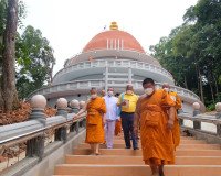 สมเด็จพระมหารัชมงคลมุนี เสด็จเป็นประธานฝ่ายสงฆ์ในพิธีบรรจุอั ... พารามิเตอร์รูปภาพ 11