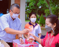 “พลังแห่งการให้ ส่งไปยังผู้รับ” เช้าแห่งความสุข ในกิจกรรม ถุ ... พารามิเตอร์รูปภาพ 6