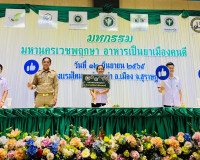 งานมหกรรมมหานครเวชพฤกษา อาหารเป็นยาเมืองคนดี เพื่อขับเคลื่อน ... พารามิเตอร์รูปภาพ 5