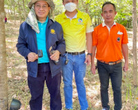 รองผู้ว่าราชการจังหวัด ลงพื้นที่สวนยางต้นแบบในการติดตั้งการก ... พารามิเตอร์รูปภาพ 3