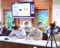จังหวัดสุราษฎร์ธานี ประชุมติดตามสถานการณ์และผลกระทบจากพายุไต ... พารามิเตอร์รูปภาพ 9