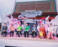 โหมโรง งานประเพณีชักพระทอดผ้าป่าและแข่งเรือยาวประจำปี 2565 จ ... พารามิเตอร์รูปภาพ 3