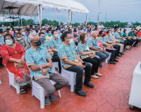 โหมโรง งานประเพณีชักพระทอดผ้าป่าและแข่งเรือยาวประจำปี 2565 จ ... พารามิเตอร์รูปภาพ 11