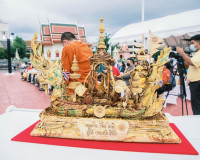 โหมโรง งานประเพณีชักพระทอดผ้าป่าและแข่งเรือยาวประจำปี 2565 จ ... พารามิเตอร์รูปภาพ 14