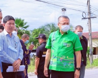 ผู้ว่าราชการจังหวัดสุราษฎร์ธานี ลงพื้นที่ติดตามความคืบหน้ากา ... พารามิเตอร์รูปภาพ 1