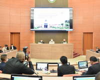 จังหวัดสุราษฎร์ธานี จัดการประชุมและแถลงแผนถวายความปลอดภัย สม ... พารามิเตอร์รูปภาพ 4