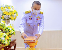 จังหวัดสุราษฎร์ธานี จัดพิธีรับมอบผ้าไตรพระราชทาน และสิ่งของพ ... พารามิเตอร์รูปภาพ 3