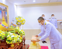 จังหวัดสุราษฎร์ธานี จัดพิธีรับมอบผ้าไตรพระราชทาน และสิ่งของพ ... พารามิเตอร์รูปภาพ 5
