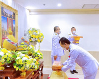 จังหวัดสุราษฎร์ธานี จัดพิธีรับมอบผ้าไตรพระราชทาน และสิ่งของพ ... พารามิเตอร์รูปภาพ 9