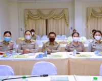 ผู้ว่าฯ สุราษฎร์ธานี ประชุมติดตามการปฏิบัติราชการในรอบเดือน  ... พารามิเตอร์รูปภาพ 13