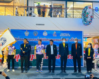 พิธีรับส่งมอบธงการแข่งขันกีฬาเยาวชนแห่งชาติ ครั้งที่ 39 &quot;สุร ... พารามิเตอร์รูปภาพ 4