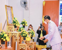 พิธีสวดพระพุทธมนต์อุทิศถวายเป็นพระราชกุศล แด่พระบาทสมเด็จพระ ... พารามิเตอร์รูปภาพ 1