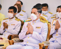 พิธีสวดพระพุทธมนต์อุทิศถวายเป็นพระราชกุศล แด่พระบาทสมเด็จพระ ... พารามิเตอร์รูปภาพ 3