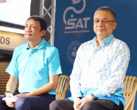 ผู้ว่าราชการจังหวัดสุราษฎร์ธานี ร่วมแถลงข่าวกิจกรรมงานวิ่ง ส ... พารามิเตอร์รูปภาพ 6