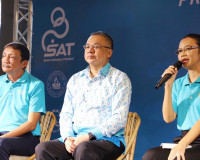 ผู้ว่าราชการจังหวัดสุราษฎร์ธานี ร่วมแถลงข่าวกิจกรรมงานวิ่ง ส ... พารามิเตอร์รูปภาพ 7