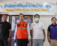 รองผู้ว่าราชการจังหวัดสุราษฎร์ธานี เดินทางไปตรวจเยี่ยมและให้ ... พารามิเตอร์รูปภาพ 2