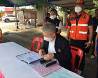 รองผวจ.สุราษฎร์ธานีนำคณะออกเยี่ยมจุดบริการและจุดตรวจป้องกันแ ... พารามิเตอร์รูปภาพ 10