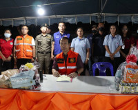 รองผู้ว่าราชการจังหวัดสุราษฎร์ธานี ลงพื้นที่ตรวจเยี่ยมและให้ ... พารามิเตอร์รูปภาพ 24