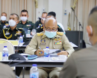 จังหวัดสุราษฎร์ธานี จัดประชุมแถลงแผนถวายความปลอดภัย การรับเส ... พารามิเตอร์รูปภาพ 6