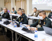 จังหวัดสุราษฎร์ธานี จัดประชุมแถลงแผนถวายความปลอดภัย การรับเส ... พารามิเตอร์รูปภาพ 9