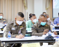 จังหวัดสุราษฎร์ธานี จัดประชุมแถลงแผนถวายความปลอดภัย การรับเส ... พารามิเตอร์รูปภาพ 10