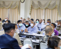 จังหวัดสุราษฎร์ธานี จัดประชุมแถลงแผนถวายความปลอดภัย การรับเส ... พารามิเตอร์รูปภาพ 11