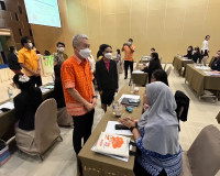 พิธีเปิดโครงการเตรียมความพร้อมแก่กำลังแรงงาน แนะแนวอาชีพก่อน ... พารามิเตอร์รูปภาพ 7