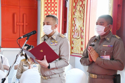 จังหวัดสุราษฎร์ธานีจัดพิธีตักบาตร-ฉลองพระใหม่ โครงการบรรพชาอ ... พารามิเตอร์รูปภาพ 1