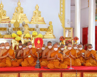 จังหวัดสุราษฎร์ธานีจัดพิธีตักบาตร-ฉลองพระใหม่ โครงการบรรพชาอ ... พารามิเตอร์รูปภาพ 3